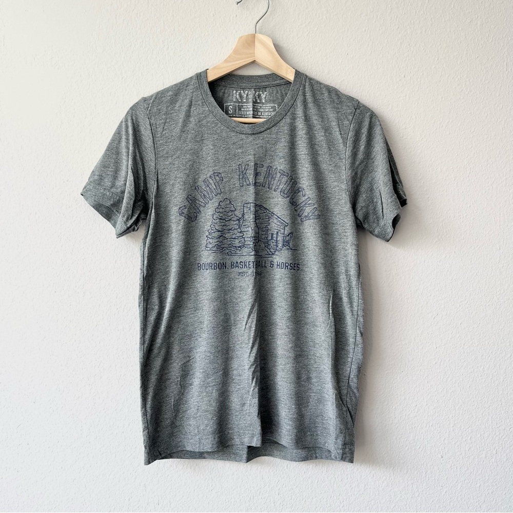 Camp Kentucky Bourbon, Basketball & Horses Tee